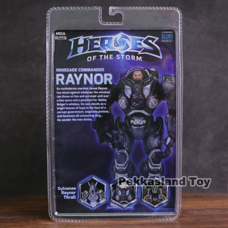 NECA "Heroes of the Storm" райнор ПВХ фигурка Коллекционная модель игрушки