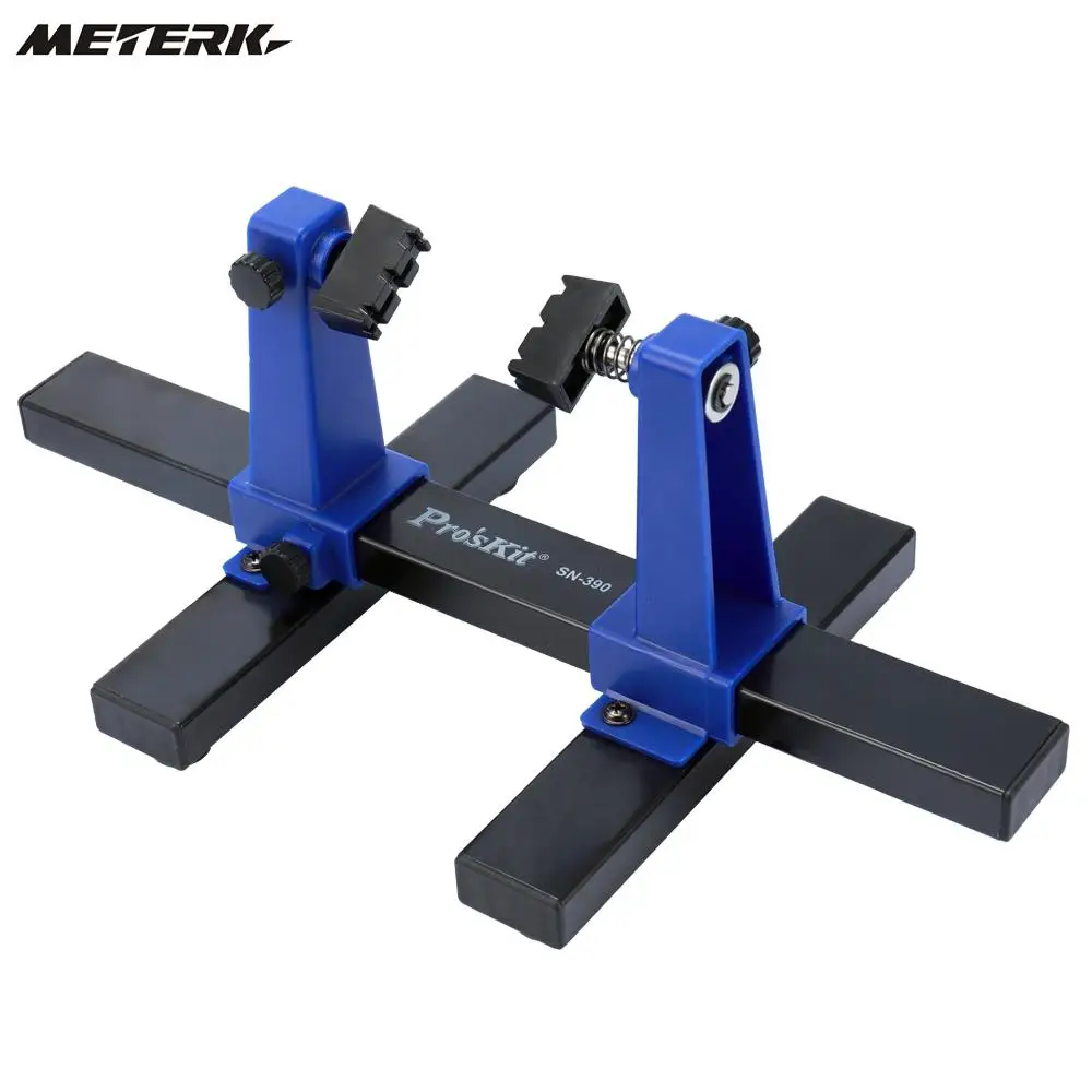 

Universal Adjustable Welding Auxiliary Clip Holder Clamp PCB Soldering Gripper with Metal Base