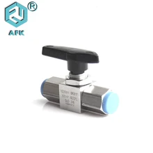 Нержавеющая сталь On/Off 1000 wog шаровые краны 2Way 3/8NPT женский для газа водорода кислородный аппарат аргоновой