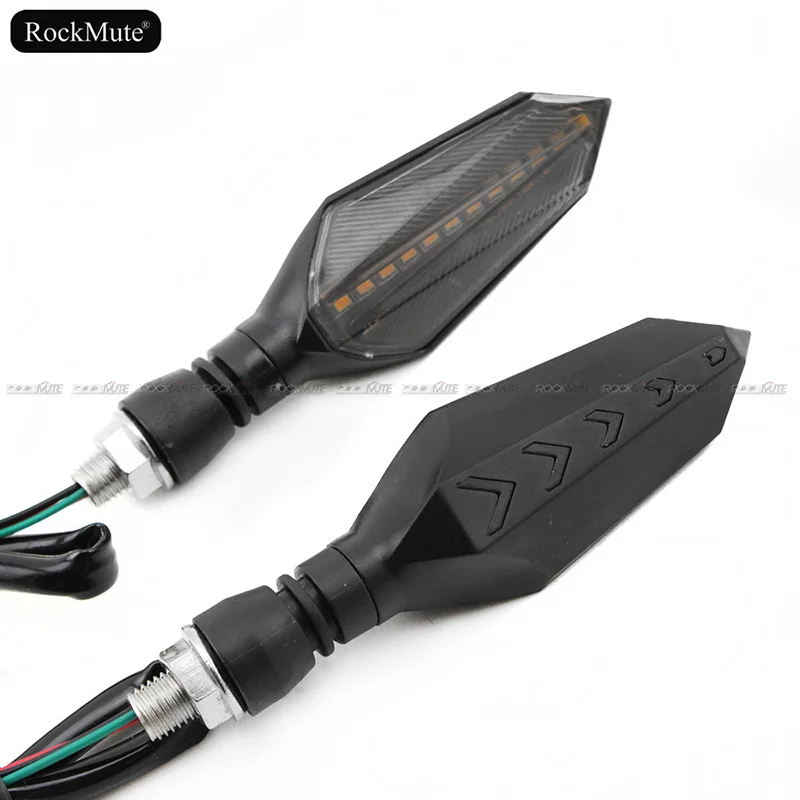

Motorcycle LED Daytime Running Turn Signal Indicator Flowing Water Light For YAMAHA YZF R1 R6 R25 R3 YBR 125/250 YZFR1 YZFR6