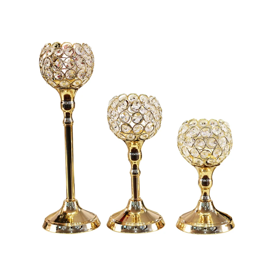 

Ins Candlelight Dinner Gold Candle Holder Metal Christmas Candle Lantern Wedding Centerpieces Home Decoration Accessories WZF056