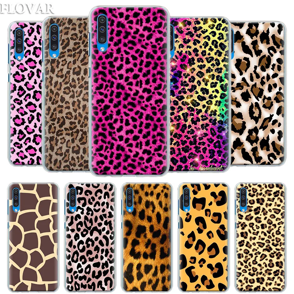 

Fashion Sexy Leopard Print Panther Case Cover for Samsung Galaxy A30 A40 A50 A70 A6 A8 Plus A7 A9 2018 M30 Phone Case Coque