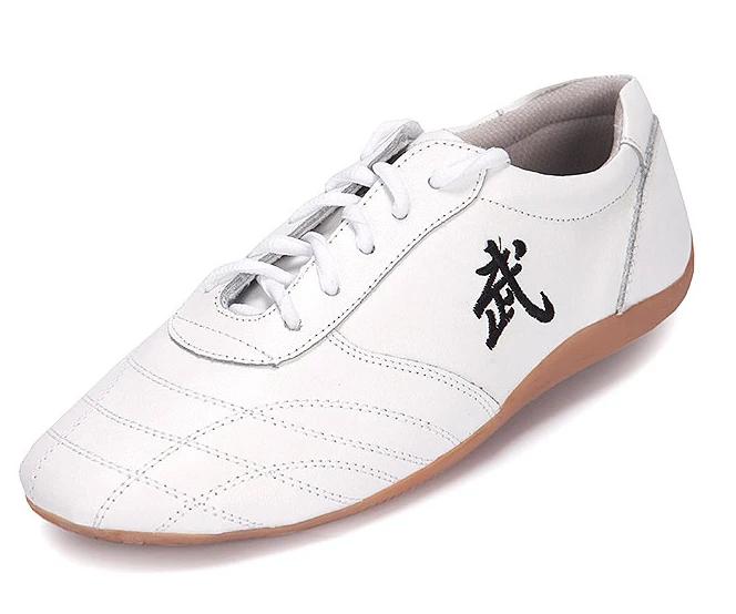 New Pu Tai Chi Shoe, Soft Cowhide Ox Tendon Bottom Martial Art Shoes