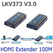 LKV373 V3.0 HDMI Extender Video Sender+Receiver Over Cat5e/Cat6 1080P Up to 100m Ethernet Network transmitter HDMI TX + RX