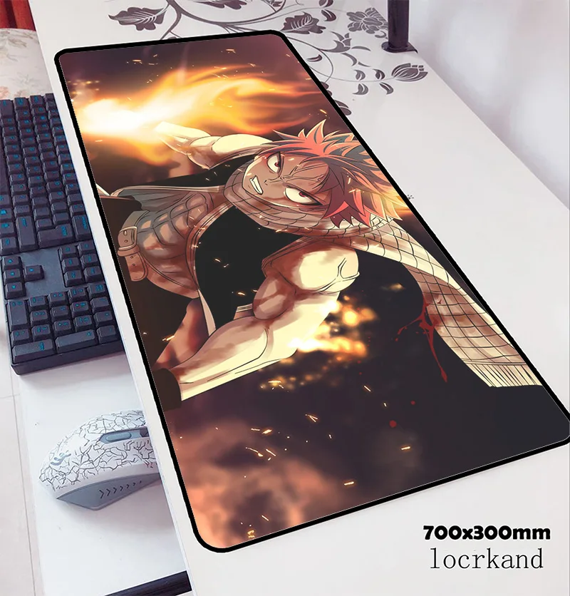 Коврик для мыши с сказочным хвостом 700x300x3 мм персональный компьютерный коврик