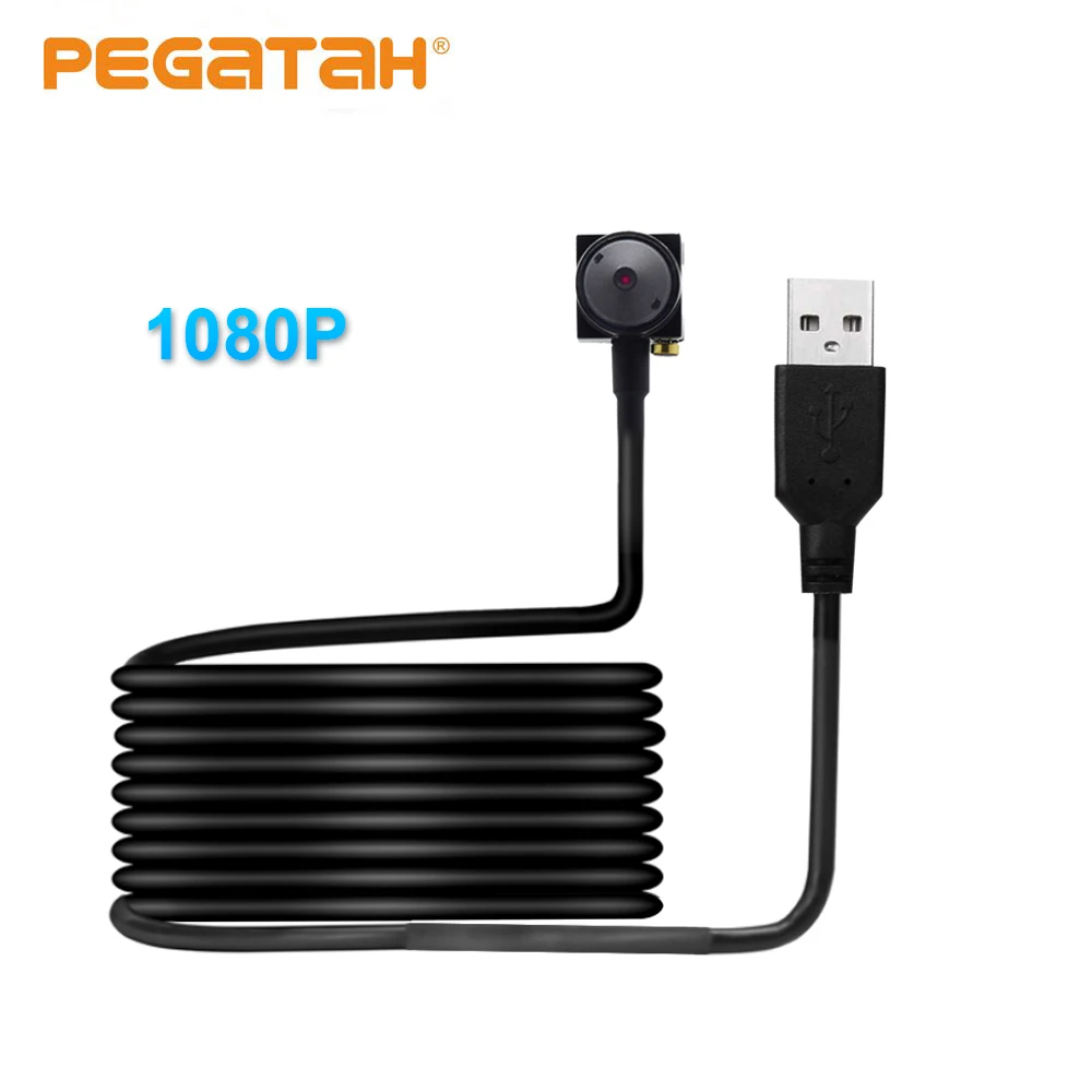 Full HD1080P USB камера с 3 7 мм/2 8 мм объектив широкоугольный мини CCTV веб камера|Камеры