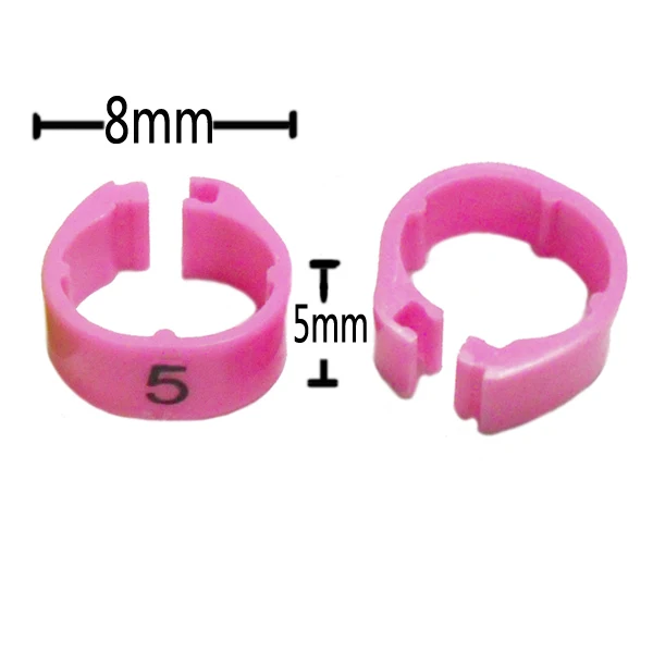 free shipping open plastic ring,snap ring,clips pigeon ring in 10