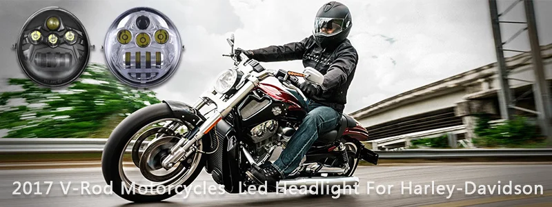 2017 V-Rod Motorcycles  Led Headlight For Harley-Davidson  (11)
