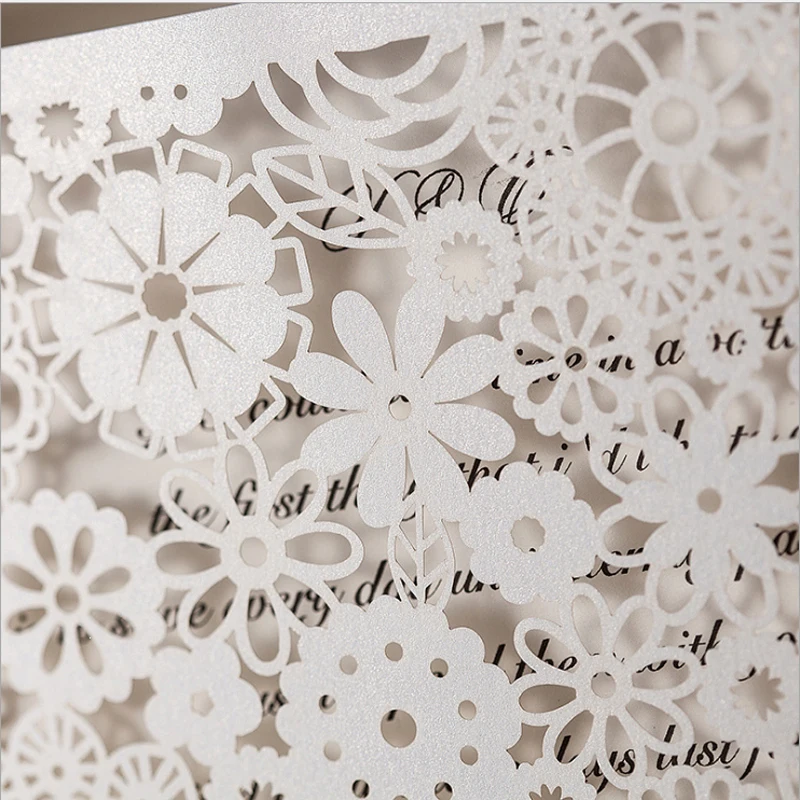 Laser Cut Invitation Card