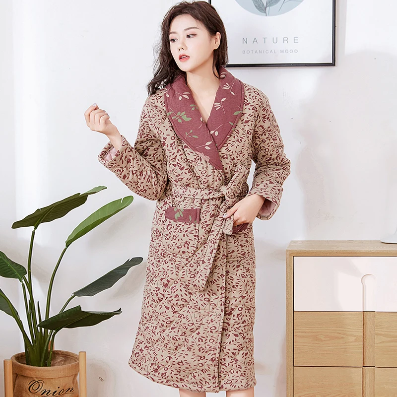 Womens Clothing Nightwear and sleepwear Robes robe dresses and bathrobes Anthropologie By True Pj Quilted Robe 