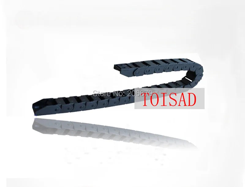 

Transmission Chains 18x 18mm 18*25mm 18*37mm 18*50mm 1M Open On Both Side Plastic Towline Cable Drag Chain For 3D printer Parts