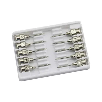 

10 Pcs 304 Stainless Steel Chicken injection Pinhead Pigs injection Pinhead For All Kinds Of Poultry Animal Syringe