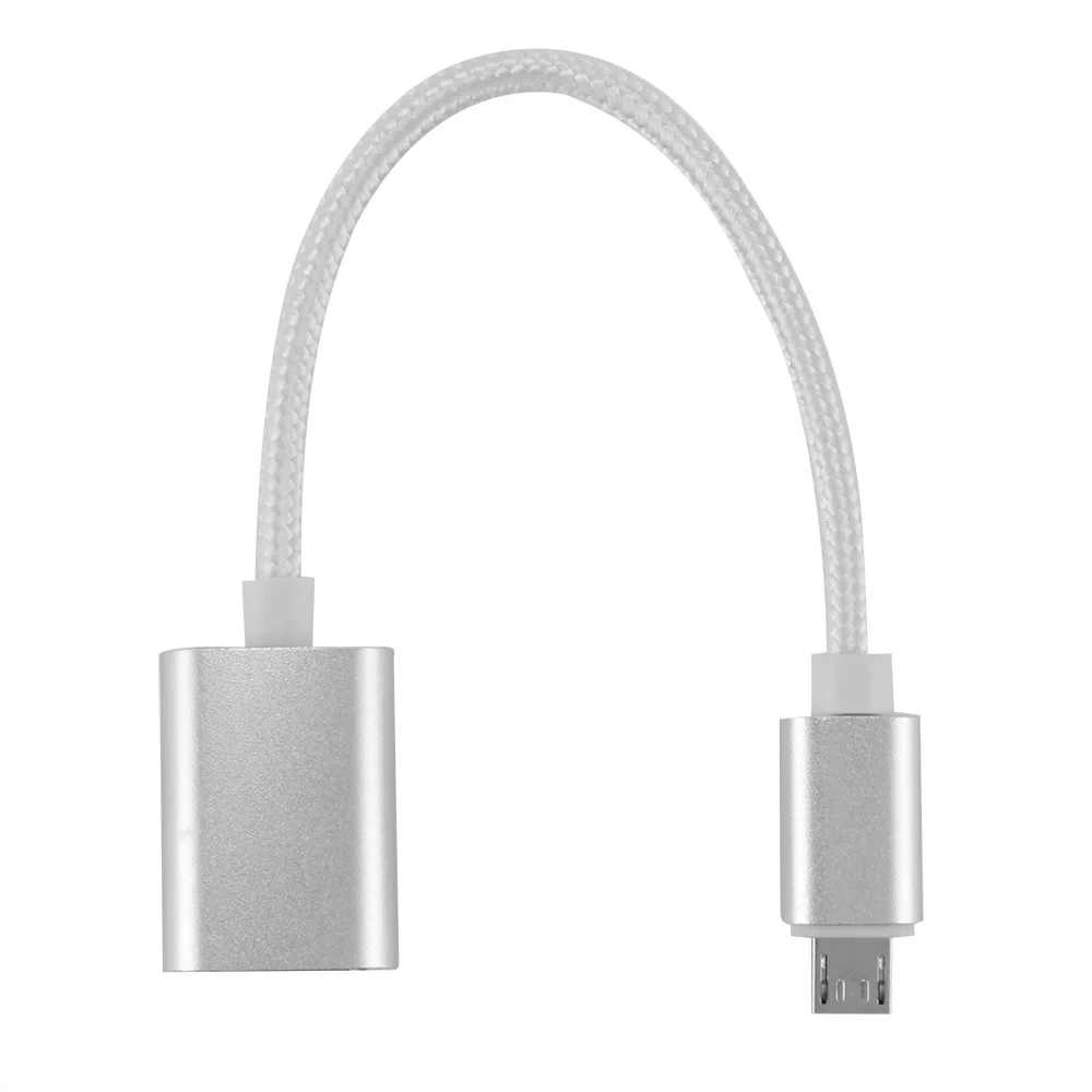 OTG Micro USB OTG кабель адаптер для samsung Galaxy Xiaomi huawei OTG мобильный андроид планшет 90 градусов мобильный телефон кабели