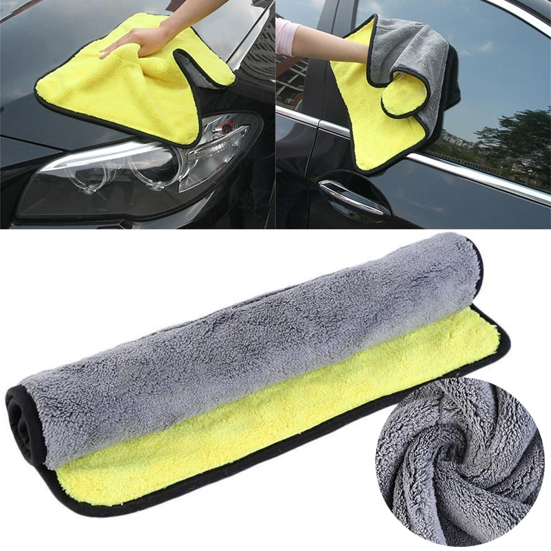 

45*38CM Larger Multi-functional Microfiber Auto Car Cleaning Towel Wash Cloth New