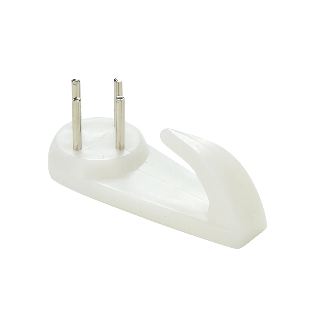 Белые 20 шт пластиковые Невидимые настенные фоторамки для фото, крючки для ногтей, вешалки, жесткие настенные крючки для фоторамки - Цвет: XL
