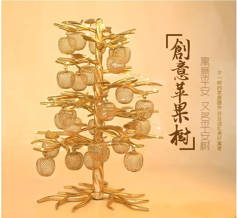 

Home decoration furnishings modern simple crafts creative living room television cabinet office wealth tree gifts decoration