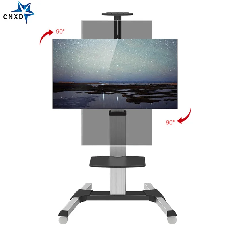 CNXD المنقولة TV عربة حامل أرضية متحركة تلفزيون عربات حامل شاشة يصلح ل 32 \ CNXD المنقولة TV عربة حامل أرضية متحركة تلفزيون عربات حامل شاشة يصلح ل 32 \