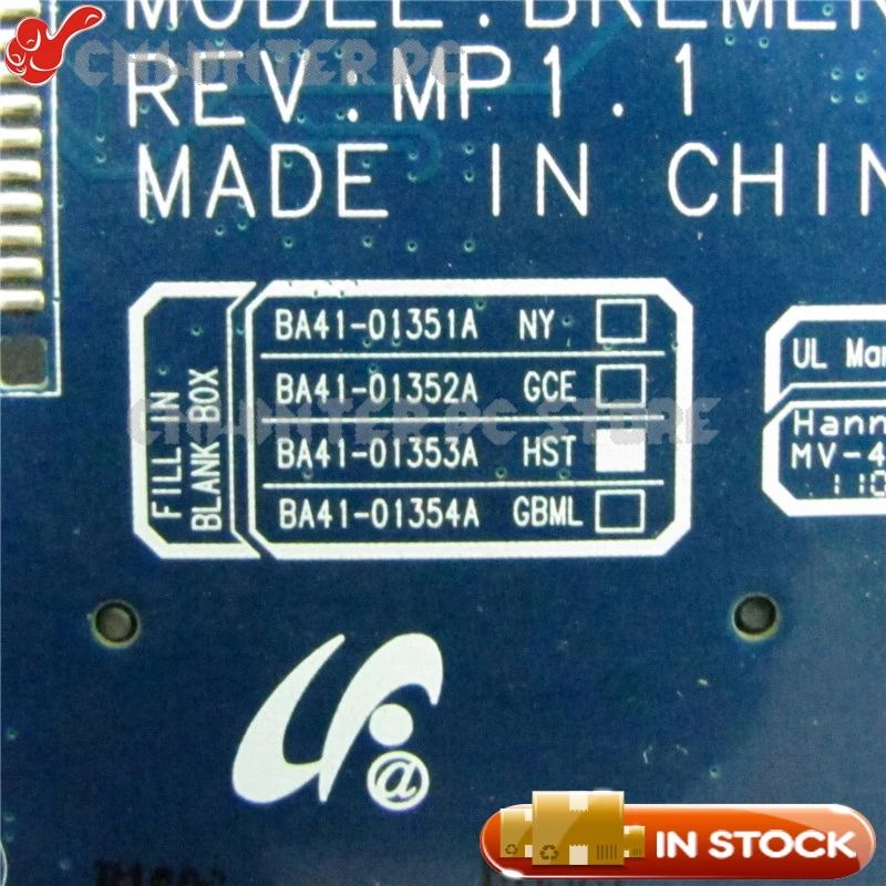  NOKOTION BA92-06596A BA92-06596B BA41-01353A For Samsung NP-R540 R540 Laptop motherboard HM55 HD450