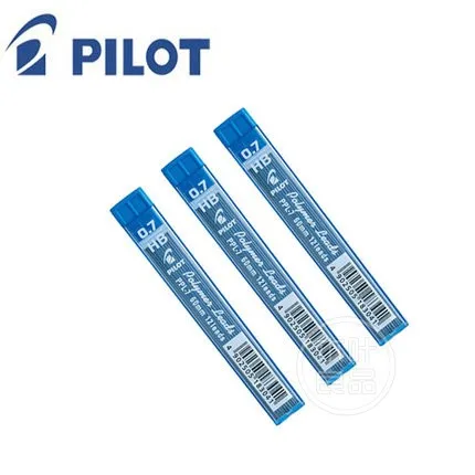 Пилот полимерный свинец 10 труб/партия механических стержни для карандаша 0,3 мм/0,5 мм/0,7 мм 60 мм 2B/HB PPL-3/5/7