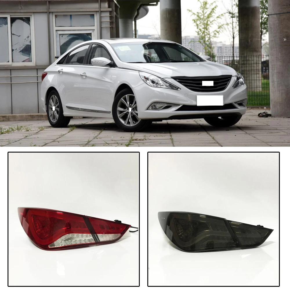 Capqx 4 шт./компл. для hyundai Sonata 2011 2012 2013 светодиодный задний фонарь стоп-сигнал задний фонарь заднего хода единый Praking лампы фар