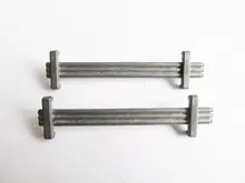 Mato Metal towing cable clamps & gun cleaners for HENGLONG 3818-1 1/16 1:16 RC Germany Tiger 1 tank