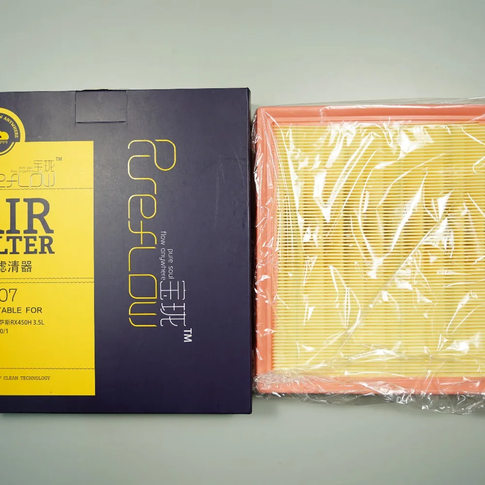 air filter for 2012 Lexus RX350/RX450H 3.5L OEM17801 31140 PK507in