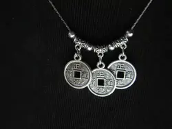 3 ШТ. Тибетский серебряные ювелирные изделия Мяо серебряный Мяо этнический стиль мода ювелирные изделия ручной работы ожерелье 003