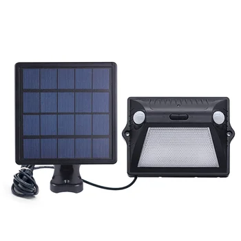 

IP65 Solar Light Outdoor Motion Detector Sensing 5-Modes Adjustable Solar Panel 200LM Color Changing Wall Solar Lamp For Garden