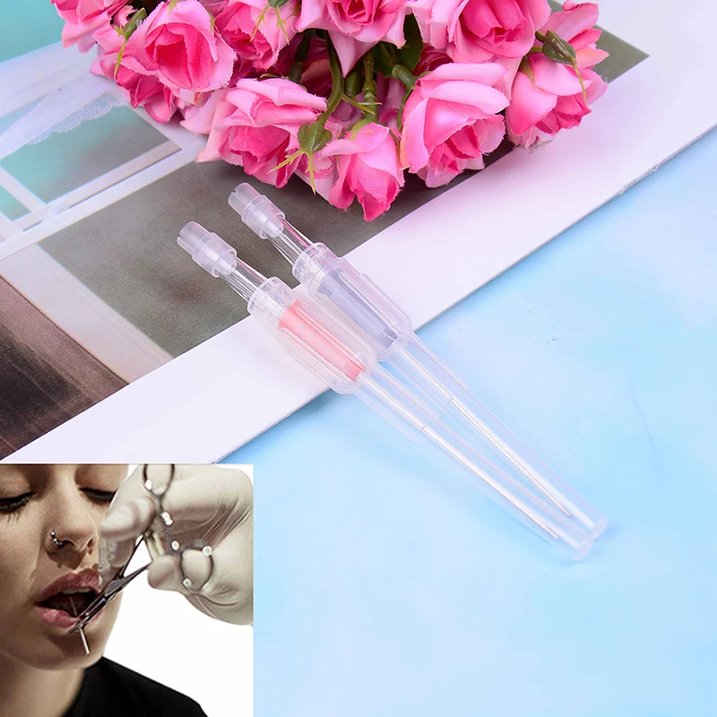 1Pcs Piercing Needles Supply Professional Steel Tattoo Needles For Body