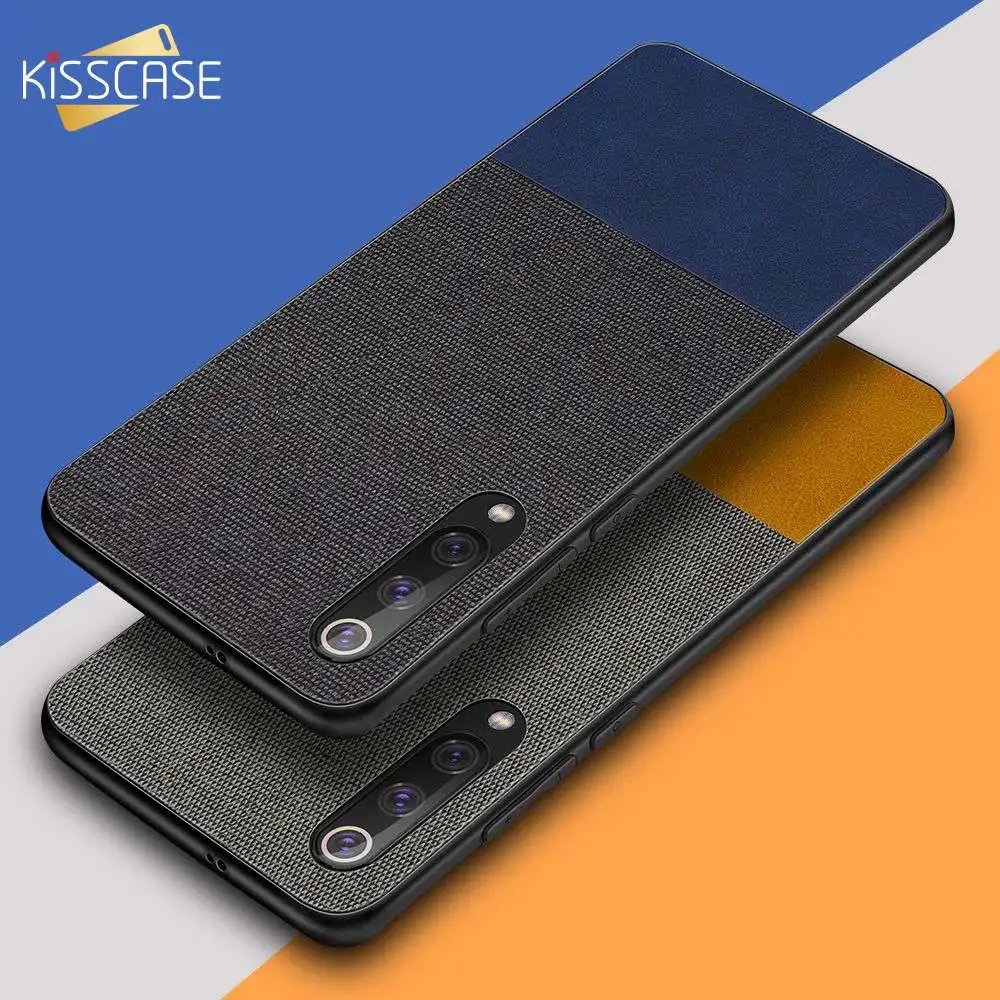 KISSCASE Cloth Leather Case For Xiaomi Mi 9 Se 8 Lite 5X 6X Vintage Phone Redmi Note S2 7 5A 4X 6 Pro Capa Funda |