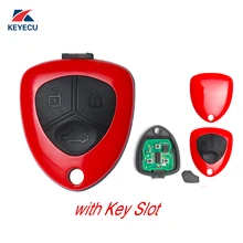 XHORSE 1 ST Ferra * ri Type Rood (engels Versie) met Sleutel Slot Universele Afstandsbediening Sleutelhanger 3 Button voor VVDI Key Tool