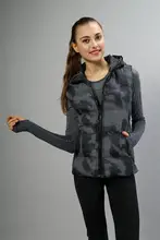 Eshtanga Musim Dingin Rompi Tanpa Lengan Rompi Rompi wanita Rompi Top Kualitas Tahan Air Outdoor jaket Tetap Hangat Mantel dengan hood