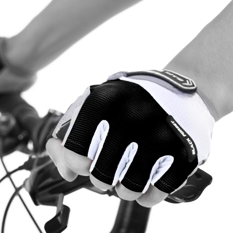 Мужские велосипедные перчатки с полупальцами, велосипедные перчатки, противоскользящие перчатки для горного велосипеда, мотоциклетные перчатки Guantes Ciclismo, аксессуары M L XL