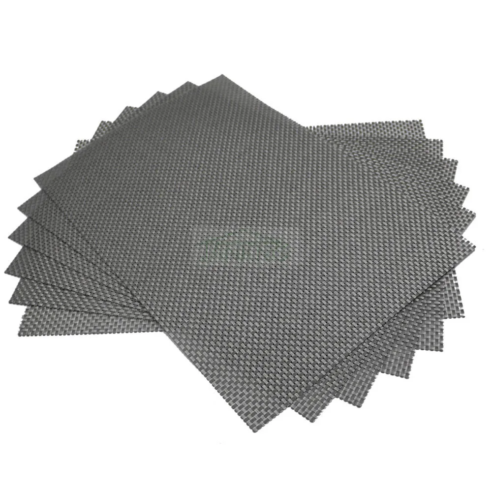 6 Sztuk Partia Splot Podkładka Silikonowe Pcv Maty Stołowe Na Stół Do Jadalni Biurko I Nie Pić Wina I Podstawki Izolacja Cieplna Wodoodporna Podkładka Pvc Table Mat Table Matwaterproof Placemat Aliexpress
