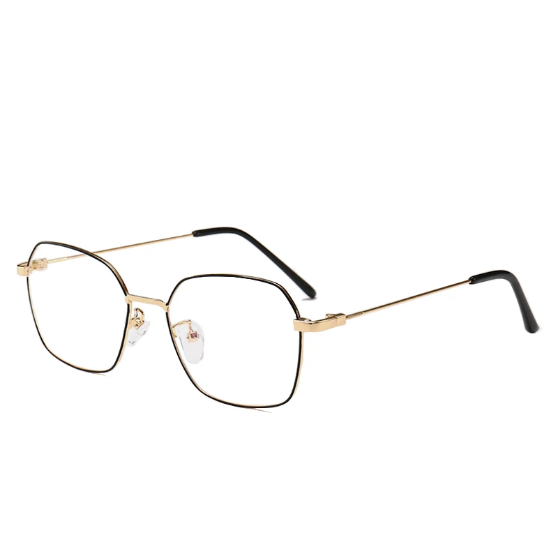Iboode, оптические оправы для очков для мужчин и женщин, квадратная металлическая оправа, очки с линзами Clea, очки для близорукости, мужские унисекс,, модные