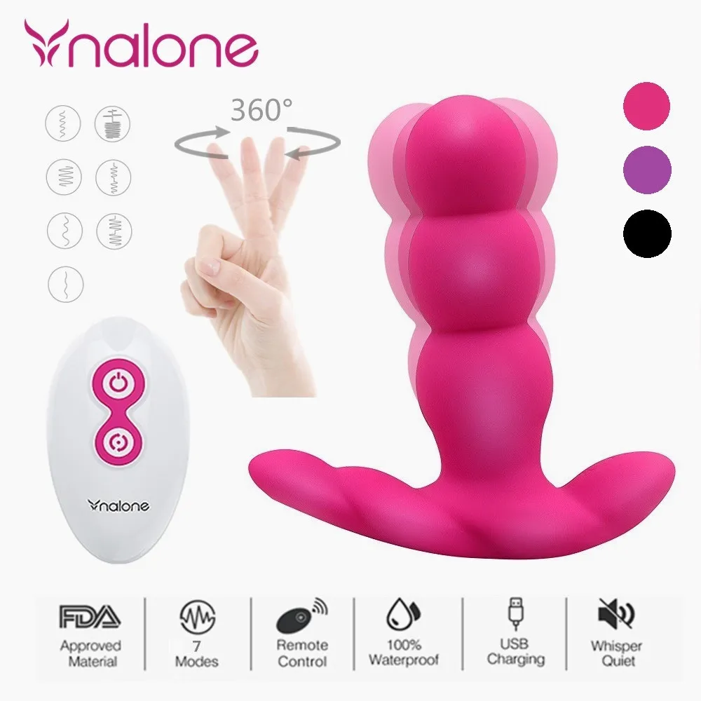 Nalone беспроводной пульт дистанционного управления Rorating вибратор для G Spot Массаж