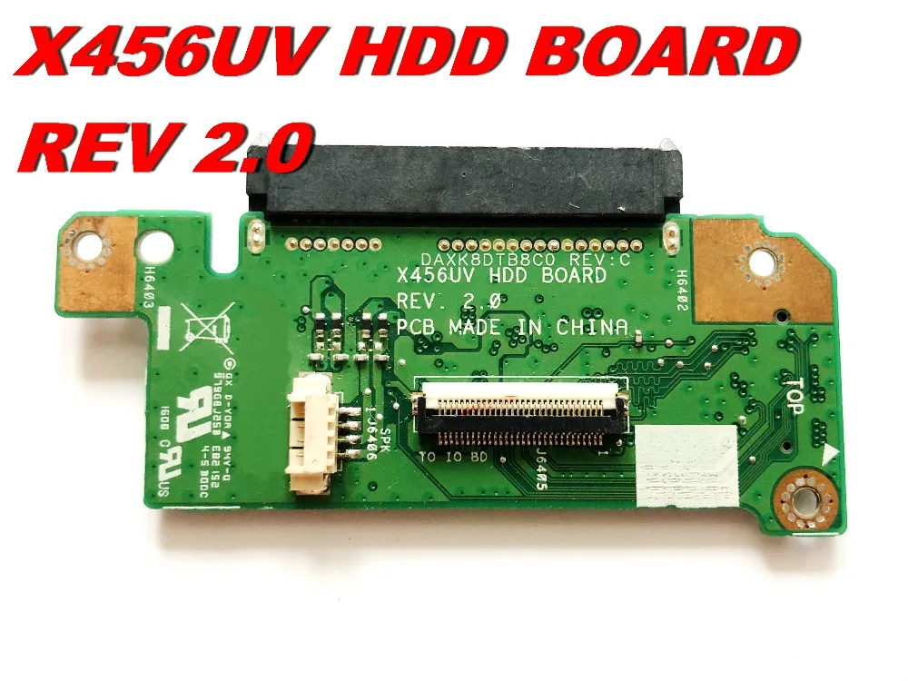 Оригинал для ASUS X456UV HDD плата REV 2 0 протестирована хорошая бесплатная