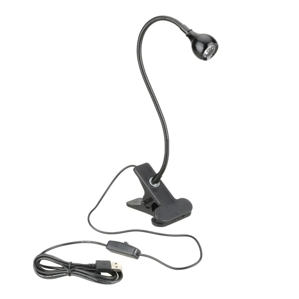 Mini USB Delicate Clip LED Light Clip-On Ebook Reading Lamp Book light Book Reader Mini Flexible Bright Desk for Kindle