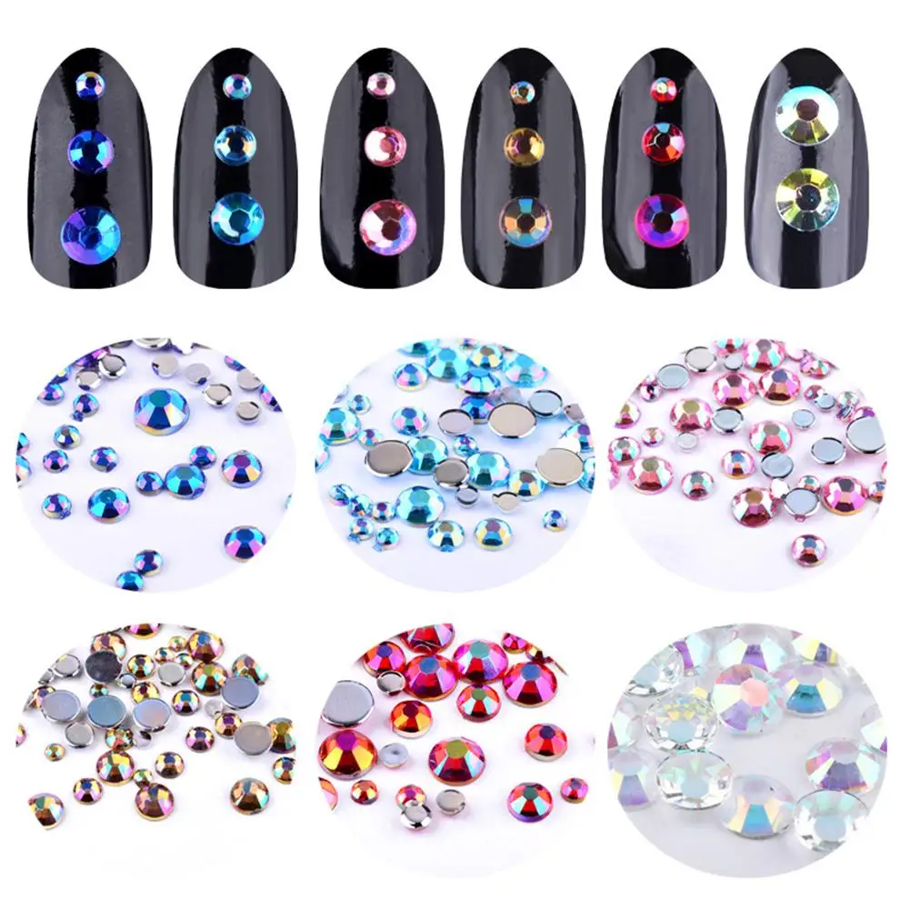 

Mixed Specification Glitter 3D Nail Art Decorations Shining Nail Stickers