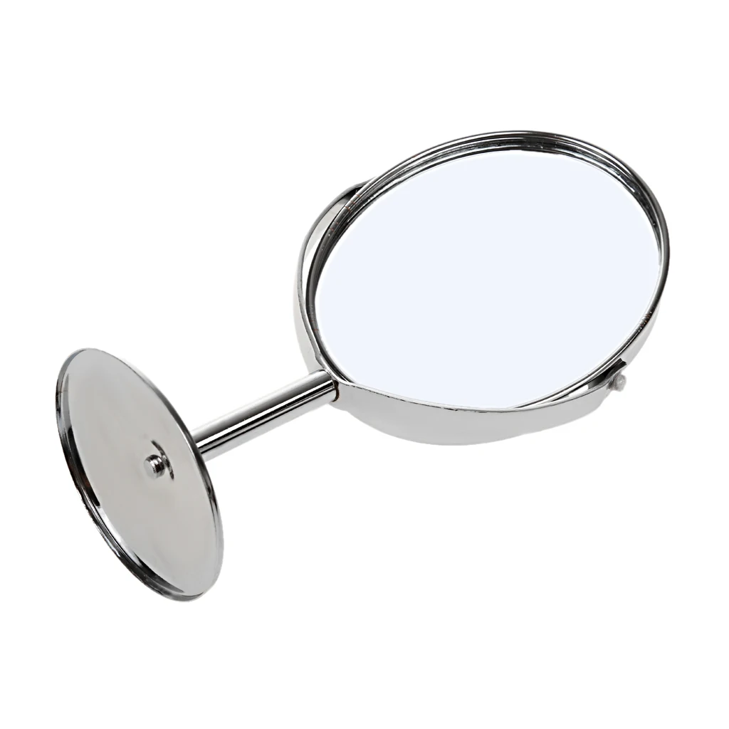 New Arrive Free Stand Double Sided Makeup Cosmetic Mirror 1X 2X Magnifying Stand Mirror High Quality Stainless Steel & Glass