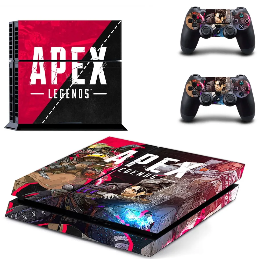 Apex legends наклейка для PS4 консоль и наклейка на контроллер для sony playstation 4 консоль и два контроллера