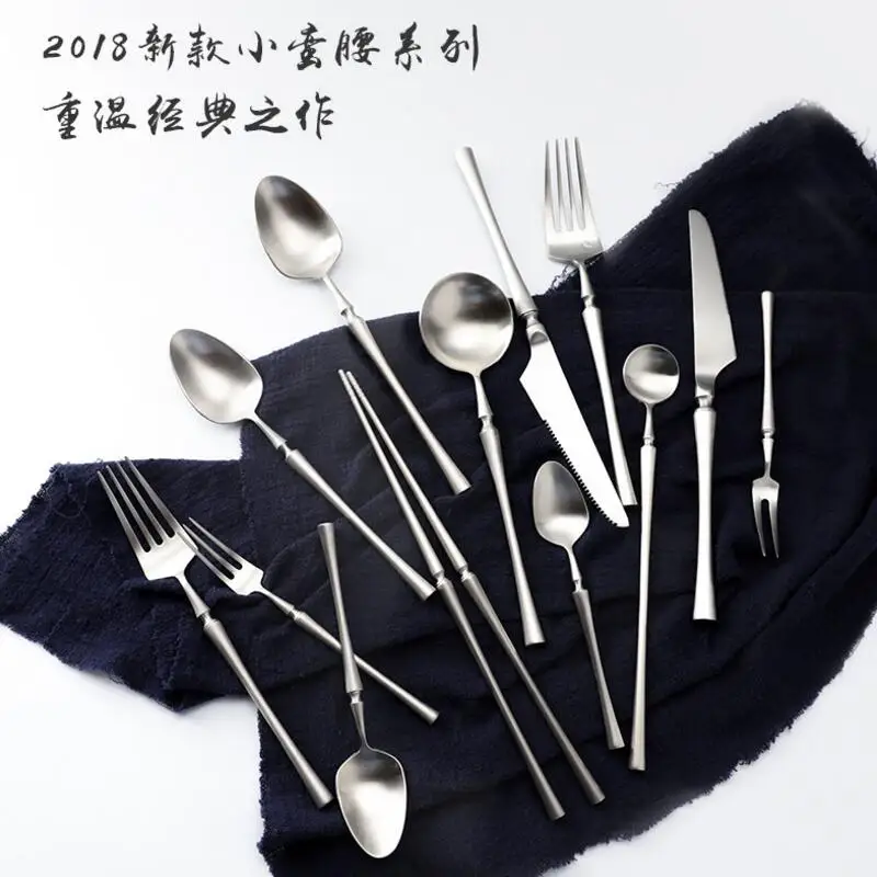 

New Design 10pcs Stainless Steel Royal Cutlery set