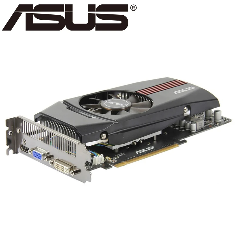 Видеокарта ASUS GTX550 Ti 1 ГБ 192Bit GDDR5 видеокарты для nVIDIA Geforce GTX 550 Ti б/у карты VGA эквивалент GTX650 GT630