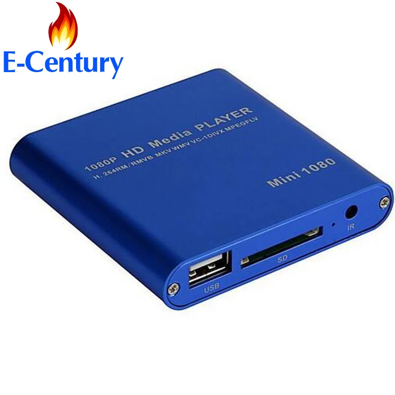 

MANYTEL Mini Full Hd 1080p Usb External Hdd Player With SD MMC Card Reader Host Support Mkv Hdmi Hdd Media Player