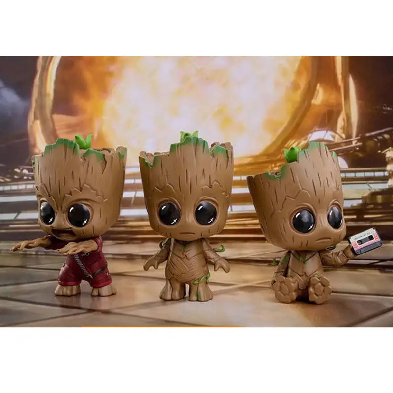 3 Toys Guardians of the Galaxy Vol 2 Baby Groot Cosbaby Bobble Head Toy