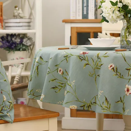 Elegant Round tablecloth Decorative Wedding Party Decoration for home Hotel Dining Table Cover Table Cloths Home Decor