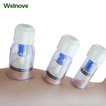 

1pc Vacuum Suction Body Therapy Massage Helper Relaxing Muscle Anti Cellulite Vacuum Silicone Cupping Cups Health F6 C1218