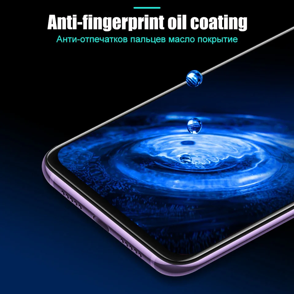 6D Tempered Glass For Samsung Galaxy A50 A30 A40 Screen Protector For Samsung Galaxy M10 M20 M30 A20 A60 A7 J6 2018 Full Cover   (8)