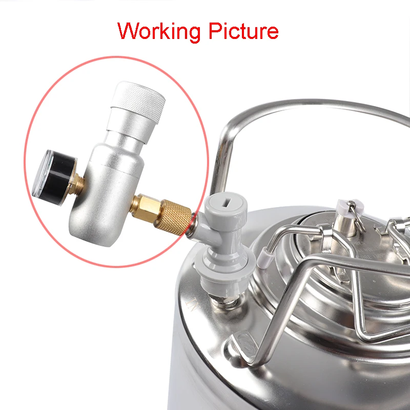 Keg charger