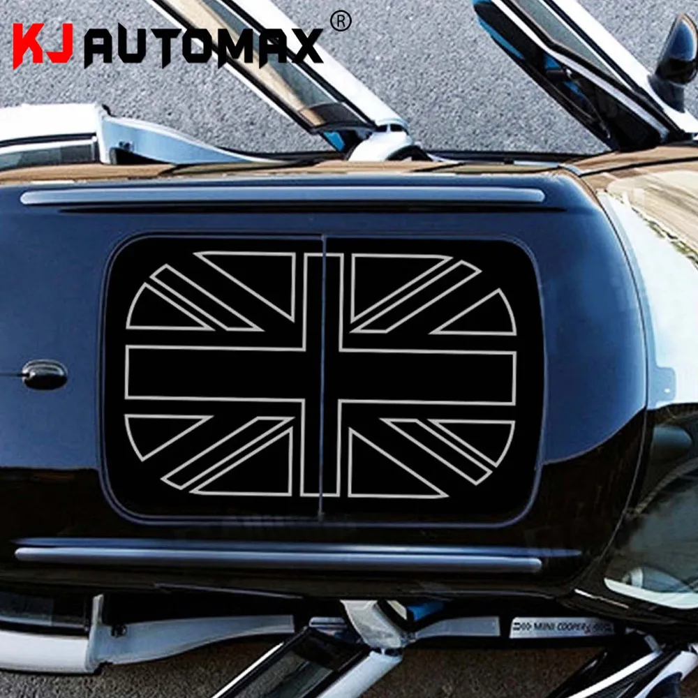Buy For Mini Cooper Roof Decal Perforated Vinyl Sticker Sunroof Black Jack R55